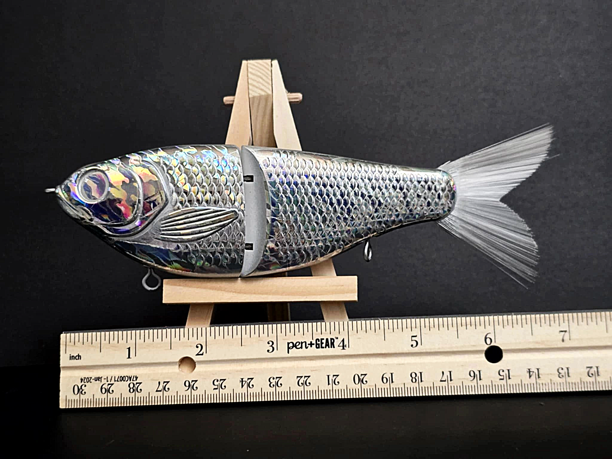 7"Foiled Slow Sinking Shad