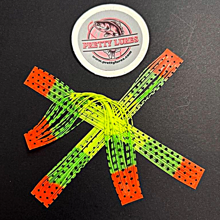 Silicone Skirt tabs ( Fire Tiger )