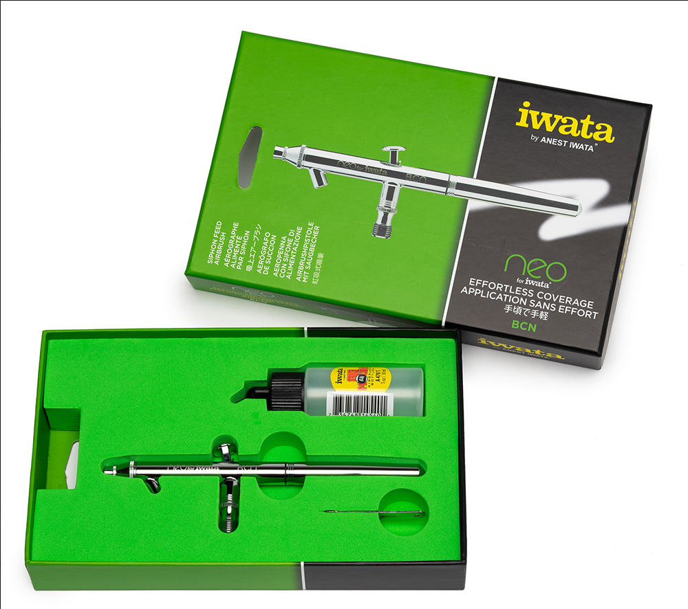 N2000 NEO for Iwata BCN Siphon Feed Dual Action Airbrush