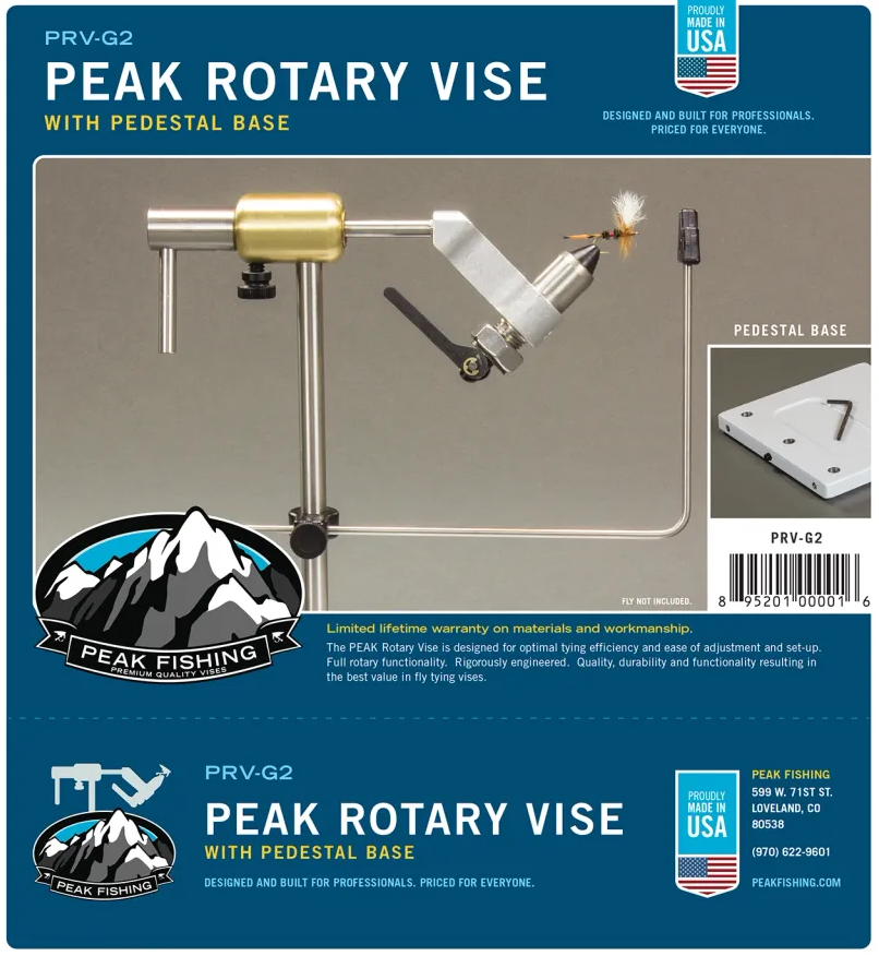 Peak Fishing Rotary Vice, Made in the USA