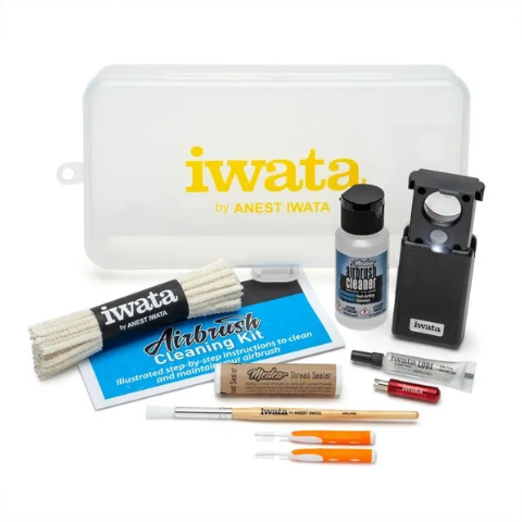 CL100 Iwata Airbrush Cleaning Kit