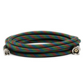 BT010 Iwata 10' Braided Nylon Airbrush Hose with Iwata Airbrush Fitting and 1/4" Compressor Fitting