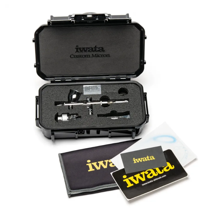 ICM4502 Iwata Custom Micron CM-C Plus Gravity Feed Dual Action Airbrush