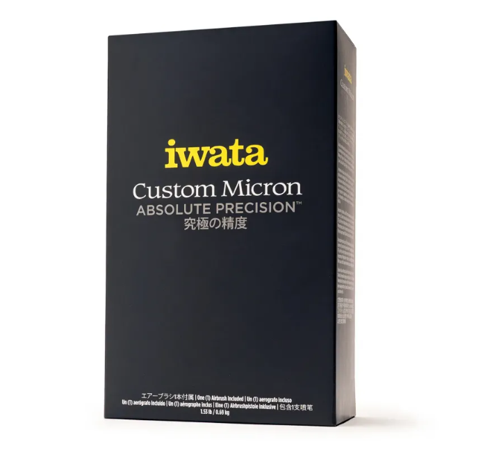ICM4502 Iwata Custom Micron CM-C Plus Gravity Feed Dual Action Airbrush